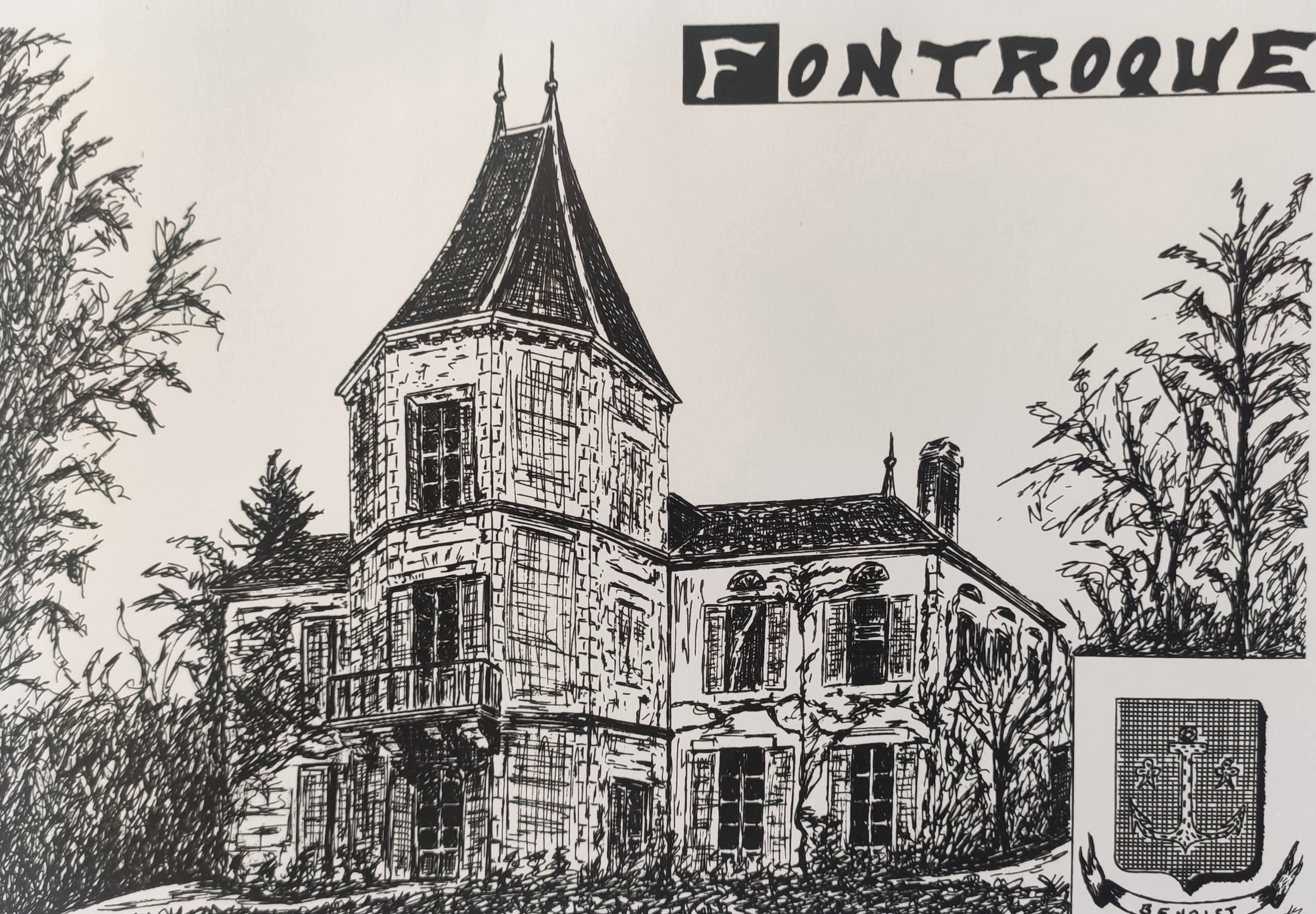 Château de Fontroque, propriété Benoist