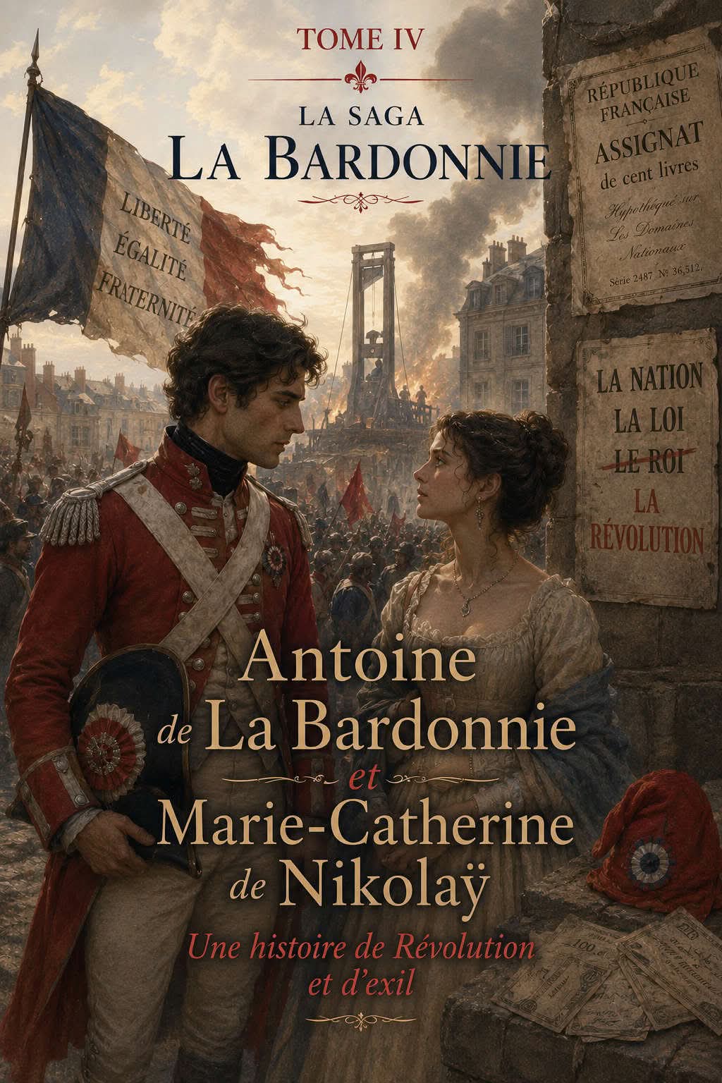Couverture Tome IV — Antoine & Marie-Catherine de La Bardonnie